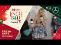 Freya Skye Talks Performing At Jingle Ball & More In The Mercedes Benz Interview Lounge