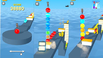 Stack Rider - All Levels Gameplay Android,ios #6