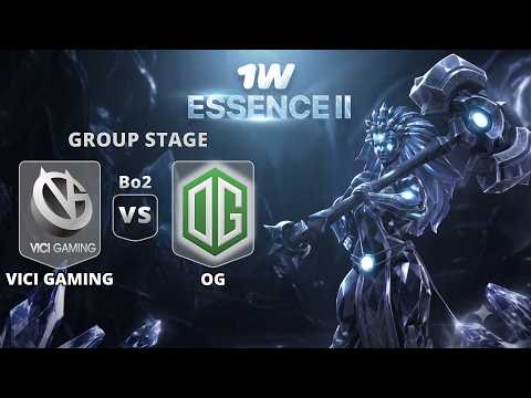 VICI GAMING vs OG [Bo2] GROUP STAGE - ESSENCE II  #dota2live