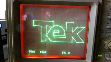 Tek Analogue Scope Demo 2465