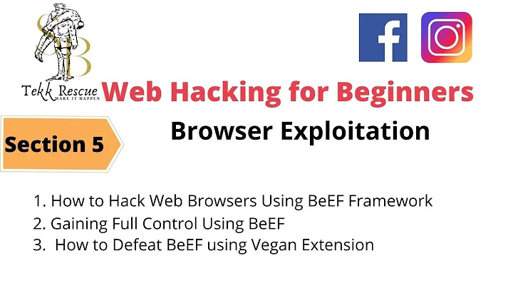 Browser Exploitation | Web Hacking for Beginners #Hacker #WebHacking