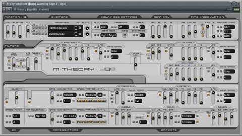 M-Theory VST synthesizer (Ugo Audio) - Preview of 128 sound patches