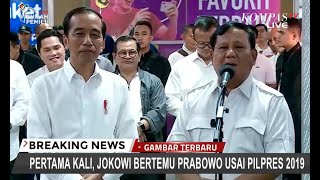 BREAKING NEWS: Prabowo Kasih Selamat ke Jokowi sebagai Pemenang Pilpres 2019