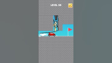 Draw Bridge Puzzle Game Level 59 #shorts