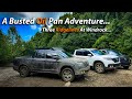 Ridgelines VS Offroad Park // Scratches, Scrapes and a Busted Oil Pan at Windrock Park