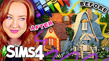 Attempting The Colouring Book Challenge in The Sims 4