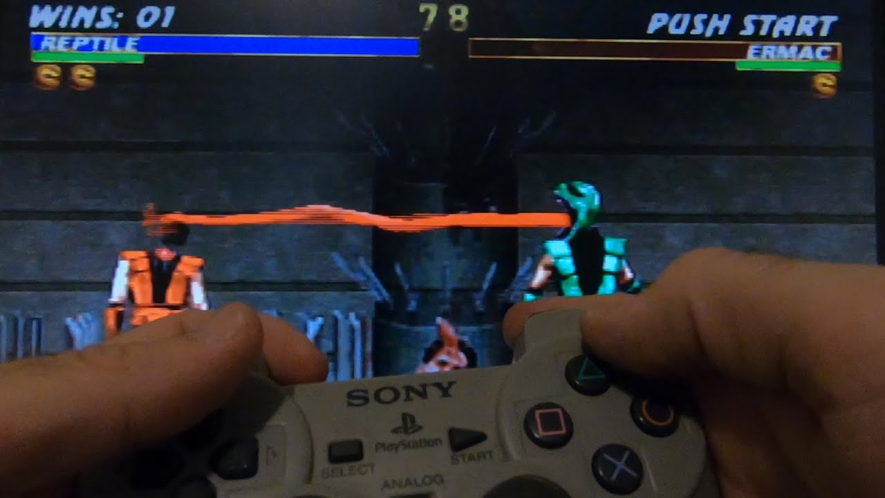 MK TRILOGY (1996/PS1) - ONE BUTTON FATALITY CODE 