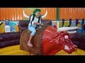 Seru Naik Banteng Ngamuk Rodeo -  Bull Riding Inflatable bed - indoor playground