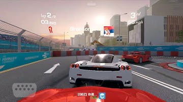 Real Racing 3 - Formula E Hong Kong Circuit - Porsche CARRERA GT