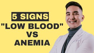 5 Signs ng “Low Blood” vs Anemia #kilimanguru