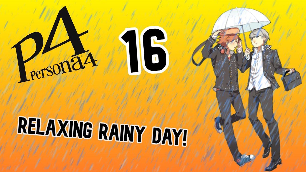 persona 4 art homework rain