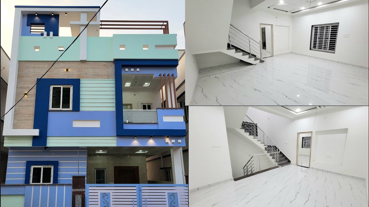 1.45 Cr 140 Sq Yds| 2300sft| East face |New 3 BHK Duplex House for sale in Hyderabad | 25x50 | Kapra