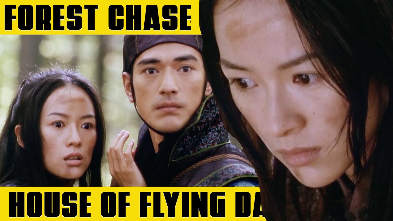 ZIYI ZHANG Horseback chase HOUSE OF FLYING DAGGERS (2004) YouTube