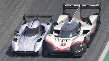 Porsche 919 Hybrid Evo vs McMurtry Spéirling at Monza