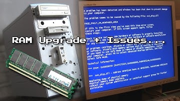 *Trying* to Upgrade RAM in the Packard Bell Desktop PC from 2003