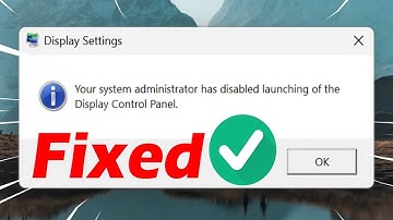 Fix Control Panel Disabled by Administrator Disable Control Panel and Settings