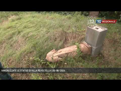 VANDALIZZATE LE STATUE DI VILLA REVOLTELLA | 20/08/2024