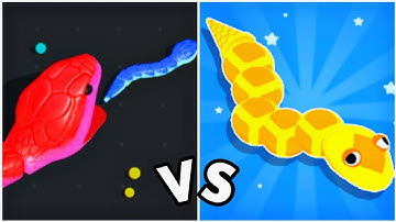 Snake Clash vs Snake Run Race - New Update (NOOB vs PRO vs HACKER)