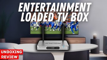 Octastream Elite Max Android TV Box  |  UNBOXING REVIEW