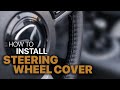 How To Install Custom Leather Steering Wheel Cover  | LeatherSeats.com | LS Tech Tips