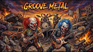 Heavy Groove Metal Instrumental Centered on Precision Rhythm Control and Massive Low End