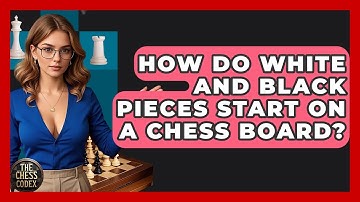 How Do White And Black Pieces Start On A Chess Board? - The Chess Codex