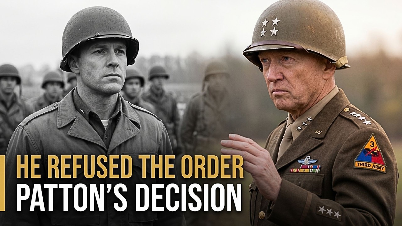 American Colonel Refused Patton's Order in Front of His Men — What Happened Next Was Unexpected