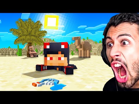 تحدي البقاء على قيد الحياة في صحراء ماين كرافت