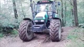 Remorque forestière avec traction - 4WD