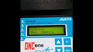 [DNC One NET] Send program from CNC machine to MEMORY - WiFi connection