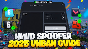 HWID Spoofer 2025 - The Only Method That Actually Works