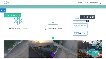 Divi Upload Icons Plugin Demo