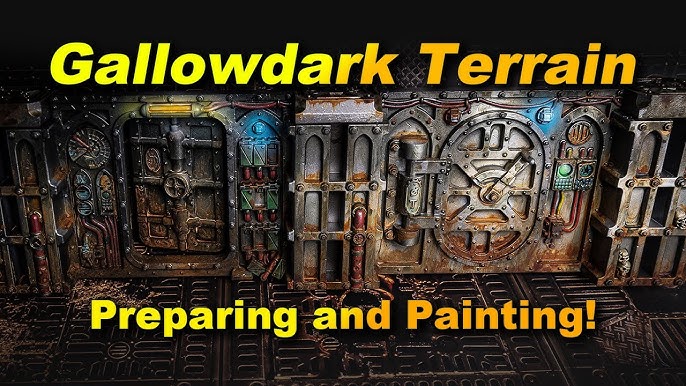 Paint Shop: Warhammer 40K Adeptus Mechanicus Terrain – Happy