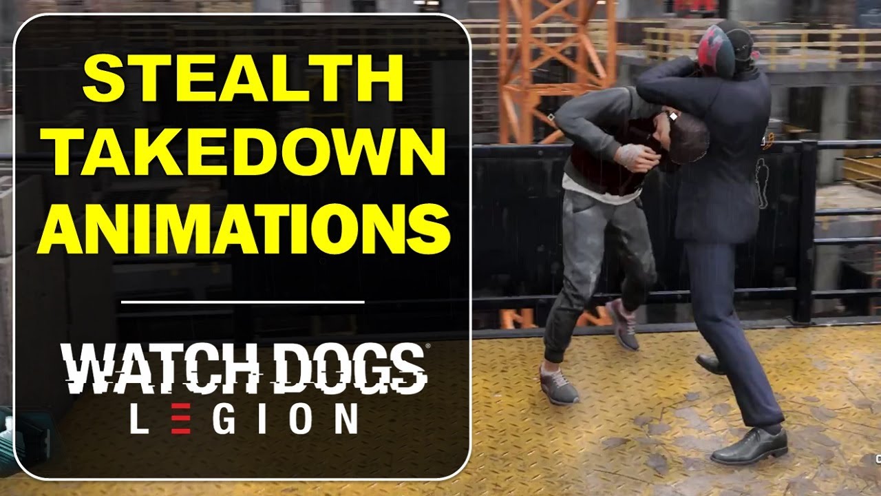 Watch Dogs Legion stealth kill (fake violence) #watchdogslegion