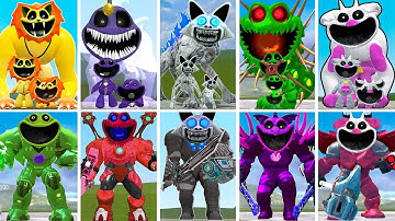 ALL SMILING CRITTERS VS ALL FORGOTTEN MECHATITAN - POPPY PLAYTIME CHAPTER 4 In Garry