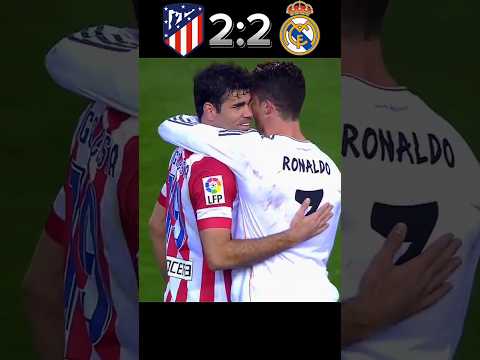 Atletico Madrid vs Real Madrid 2012/13 La Liga Highlights #youtube #football #shorts