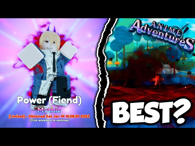$7 SGD Power (Fiend) | Anime Adventures | Roblox