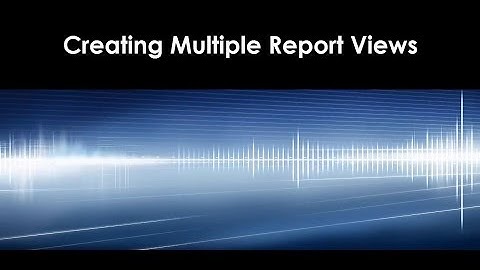 FARO CAM2 Measure 10  Creating Multiple Report Views