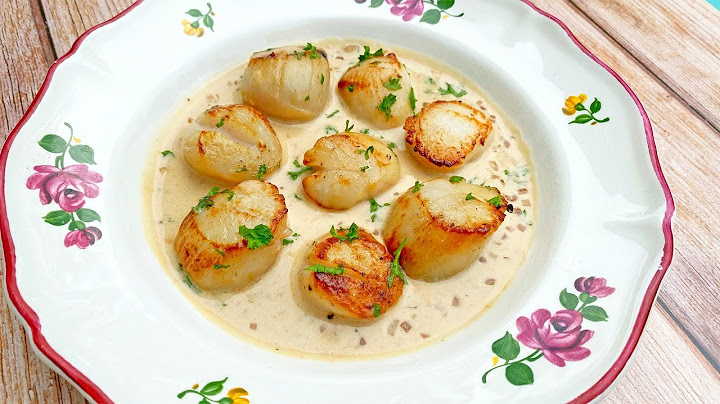 Noix de Saint-Jacques à la Crème