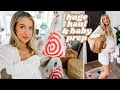 HUGE TARGET HAUL + GRANT THINKS BABY IS COMING SOON (35 weeks pregnant) | leighannsays