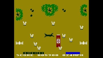 Hazard Run - Atari 8-bit (1080p@60fps)