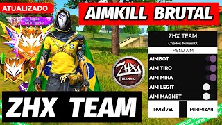 NOVO MOD MENU FF ZHX TEAM BRUTAL AIMKILL ATUALIZADO E GRÁTIS 🔰 MOD MENU FREE FIRE ZHX TEAM MEDIAFIRE