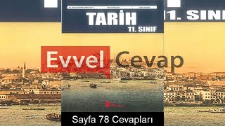 11. Sınıf Tarih Ders Kitabı Cevapları Ata Yayıncılık Sayfa 78