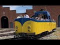 National Capital Trolley Museum 1934 Blackpool Boat Tram Streetcar 606