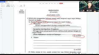 Sejarah Ting 3 2022 - Kertas Model UASA Set 2 Bhgn B & C Sejarah Ting 3 2022 - Kertas Model UASA Set 2 Bhgn B & C