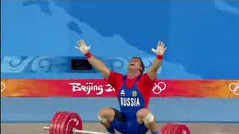 Men's Weightlifting - 105KG - Final - Beijing 2008...