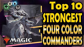 Top 10 Four Color Commanders
