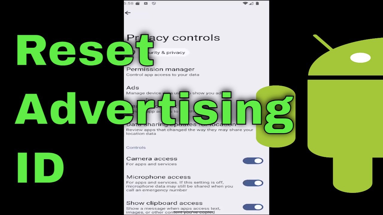 How to Reset Advertising ID on Samsung Android Phone [2026] - YouTube
