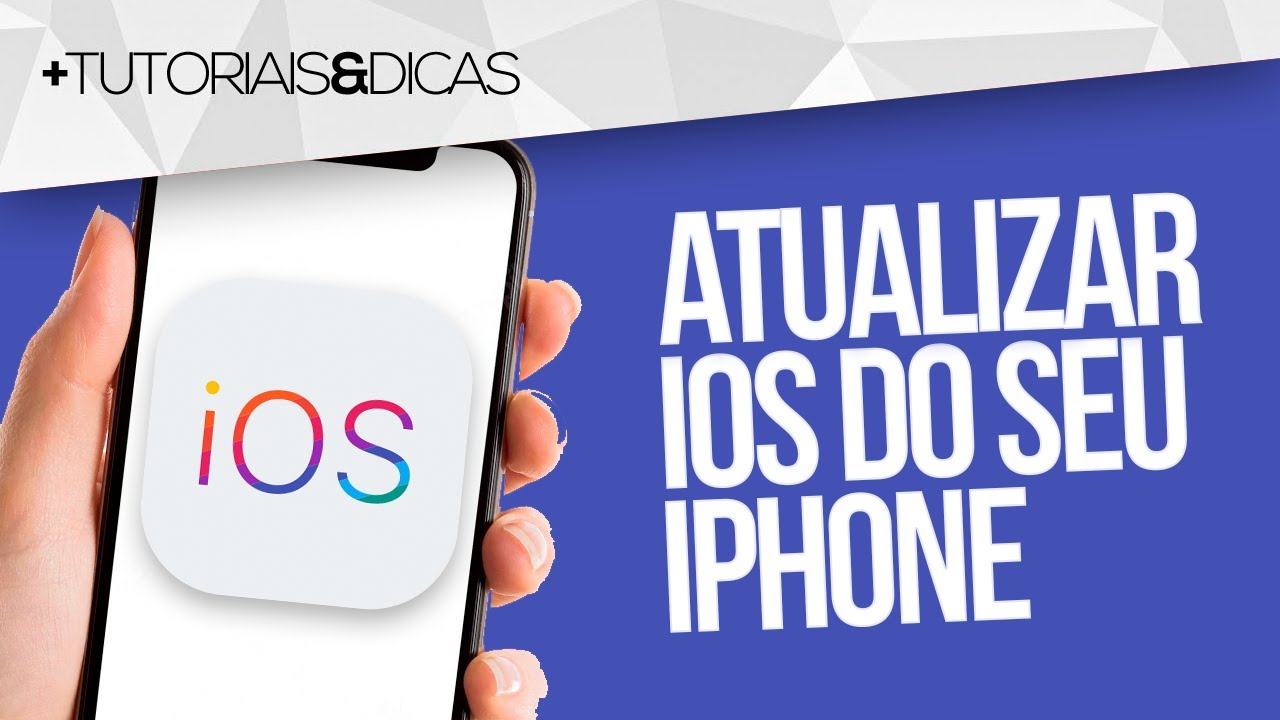 🔄 Como ATUALIZAR o iOS do seu iPhone - YouTube
