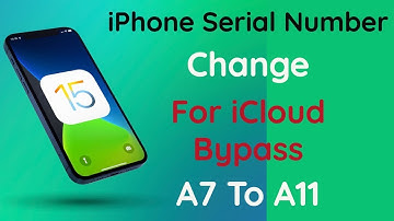 How To Change Serial Number To Any Iphone And Ipad Without DCSD Cable Free